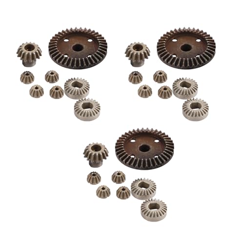 Booso 3X für A949 A959 Upgrade Metall Differential Getriebe für 1/18 A949 A959 A969 A979 K929 A959-B A969-B RC Auto Teile von Booso