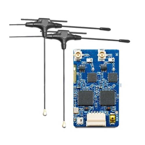 Booso 900MHz 2.4GHz 915M ELRS RX Dual Band Gemini Empfänger ExpressLRS RX TCXO für RC FPV Racing Long Range Drone von Booso