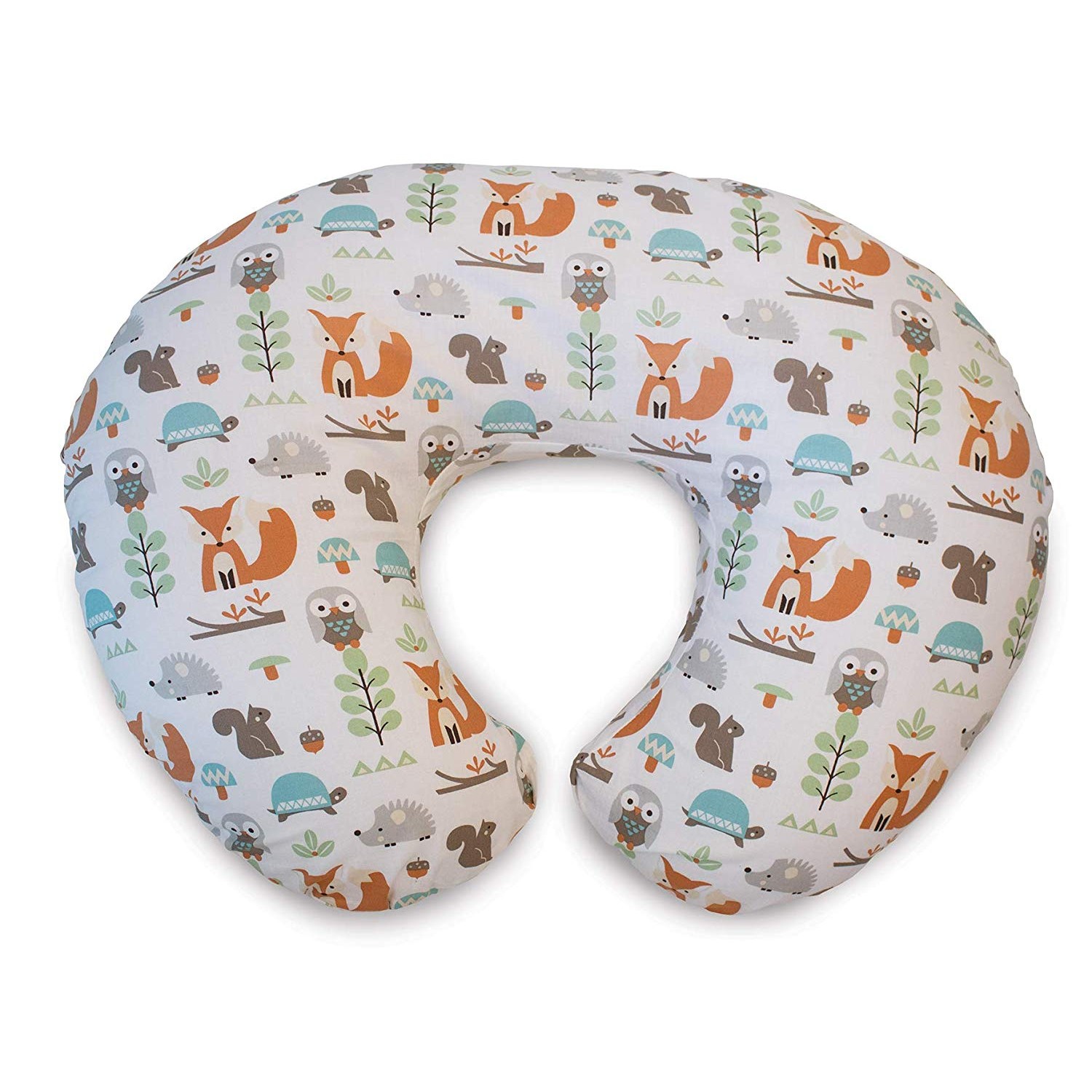 Chicco Boppy Stillkissen Mit Baumwollbezug Modern Woodland Weiß von Boppy by Chicco