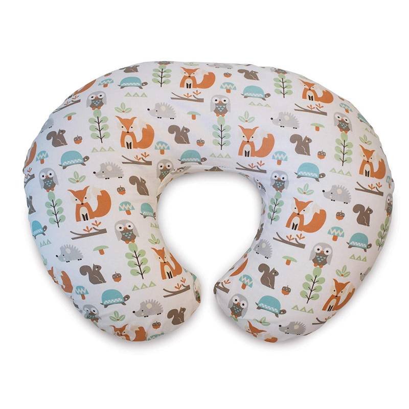 Chicco Boppy Stillkissen Mit Baumwollbezug Modern Woodland Weiß von Boppy by Chicco