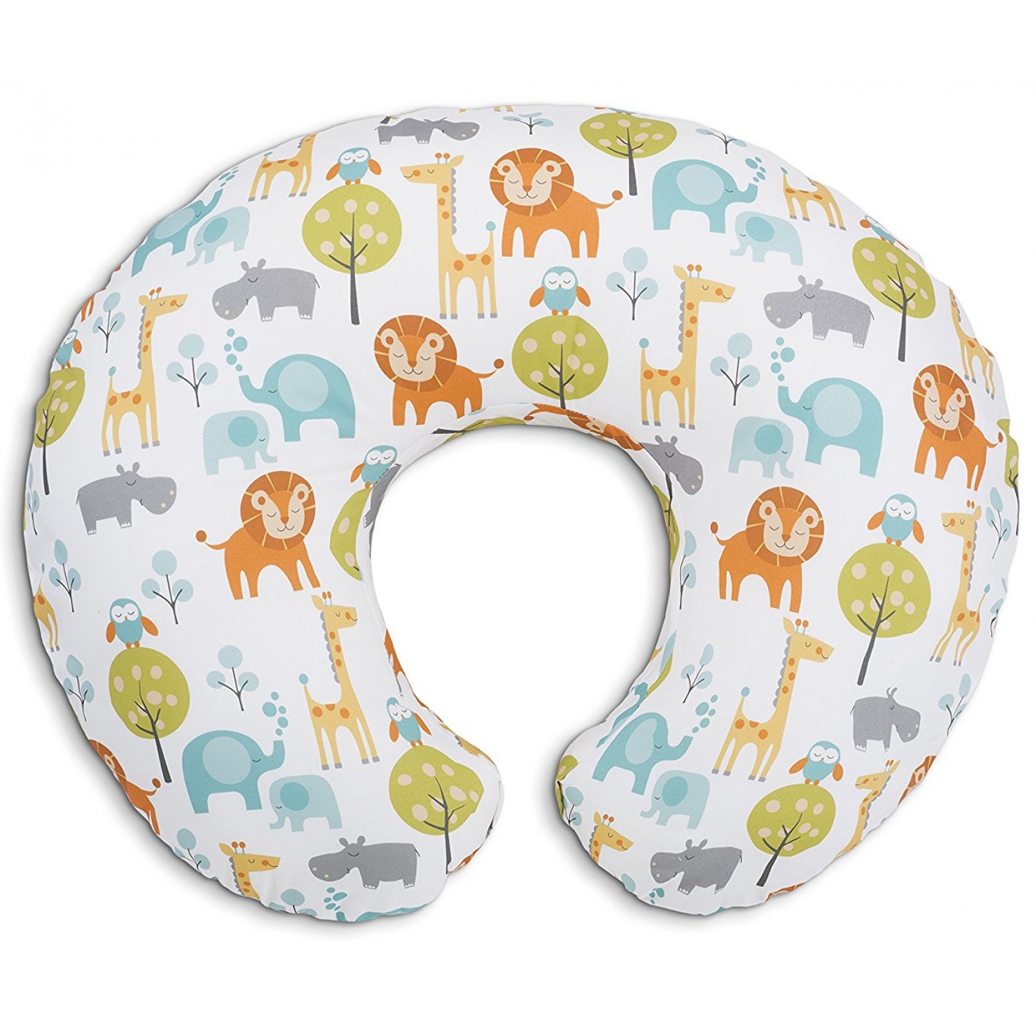 Chicco  peaceful Jungle Stillkissen Weiß von Boppy by Chicco