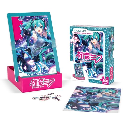 Hatsune Miku Portrait Micro Puzzle - Sänger 1 | 150 Teile, kompaktes & aufwendiges Design | perfekt für Teenager, Kinder & Erwachsene Sammler CV01 von Bopster