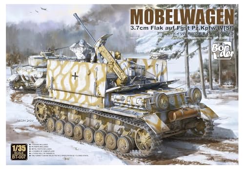 Border MODEL Char Möbelwagen 3,7 cm Flak Auf Fgst Pz.kpfw. Iv (SF), BT007 von ボーダーモデル(BORDER MODEL)