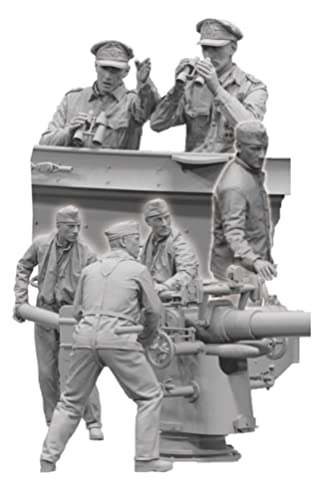 Border MODEL - German Submariners & Commanders in Action (6 Stück) Modellfiguren, German Submariners & Commanders in Action (6 Stück Br002 1/35. Modell-Panzer Promo Miniatur-Figur von ボーダーモデル(BORDER MODEL)