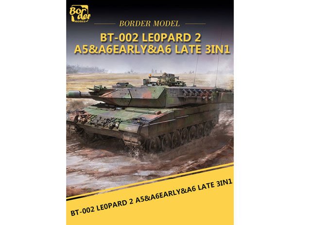 Leopard 2 A5/A6/EARLY A6 (3-in-1) von Border Model