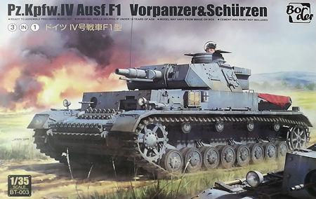 Pz.Kpfw.IV Ausf.F1 3-in-1 von Border Model