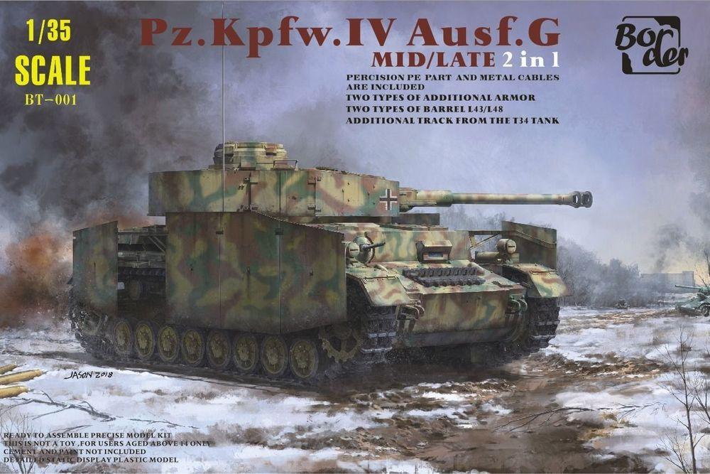 Pz.Kpfw.IV Ausf.G Mid/Late 2 in 1 von Border Model