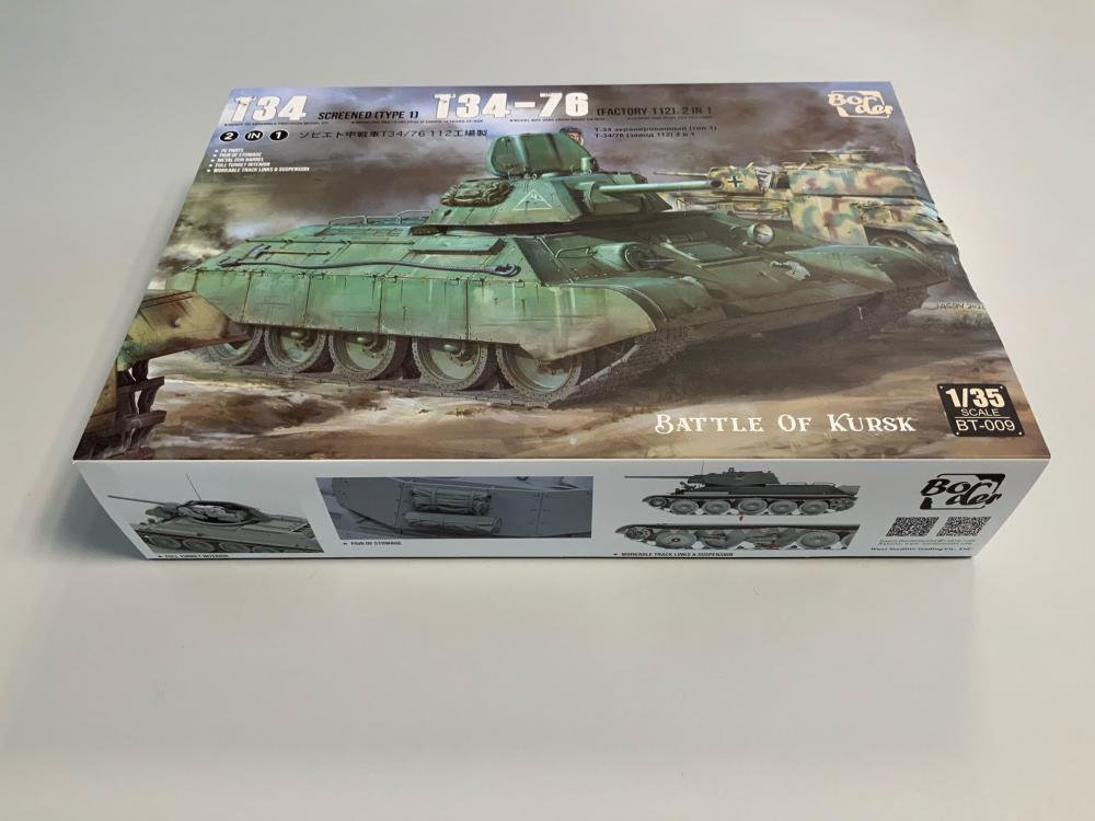 T34 Screened (Type1) / T34-76 (Factory 112) (2 in 1) von Border Model