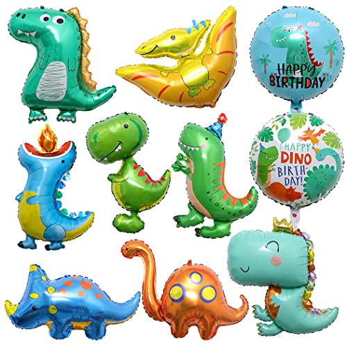 Borsgye 10 Stück Dinosaurier Luftballon Set Jungen Große Dinosaurier Ballon Kindergeburtstag Deko Luftballon Folienballon Riesen Folienballon Alles Gute zum Geburtstagsballon Borsgye 10 Stück Dinosaurier Luftballon Set Jungen Große Dinosaurier Ballon Kindergeburtstag Deko Luftballon Folienballon Riesen Folienballon Alles Gute zum Geburtstagsballon von Borsgye