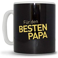 BVB 15708100 - BVB-Tasse Für den besten Papa, Borussia Dortmund, Keramik, 300ml von Borussia Dortmund