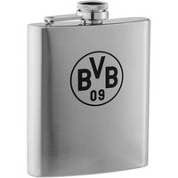 BVB 19704100 - BVB Flachmann Edelstahl 210 ml von Borussia Dortmund