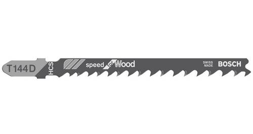 Bosch Accessories 2608637880 Stichsägeblatt T 144 D Speed for Wood, 100er-Pack 100St. von Bosch Accessories