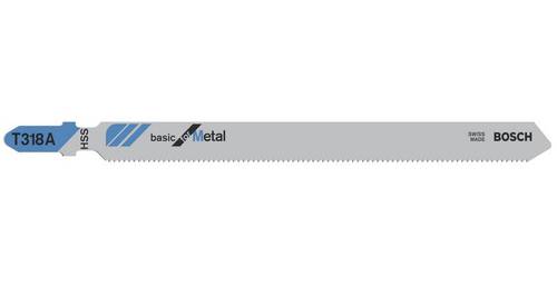 Bosch Accessories 2608631808 Stichsägeblatt T 318A Basic for Metal, 100er-Pack 100St. von Bosch Accessories