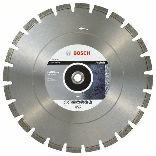 Bosch Accessories 2608603642 Best for Asphalt Diamanttrennscheibe Durchmesser 400mm 1St. von Bosch Accessories