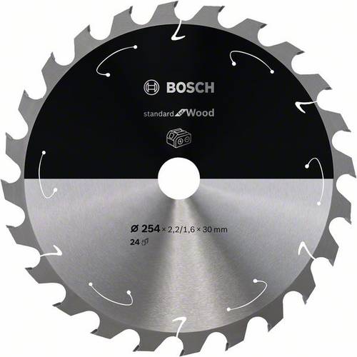 Bosch Accessories 2608837733 Hartmetall Kreissägeblatt 254 x 30mm Zähneanzahl: 24 1St. von Bosch Accessories