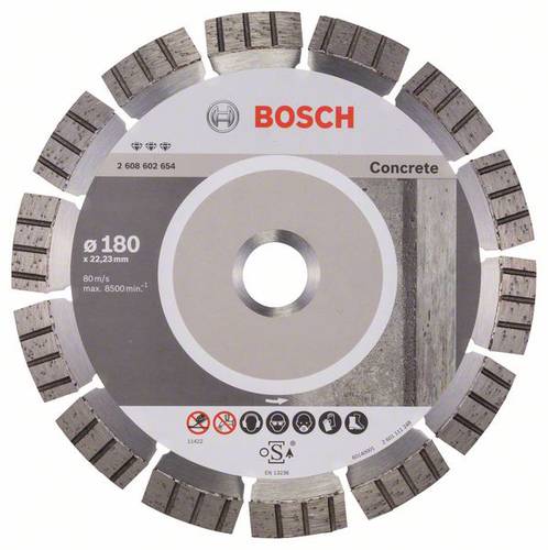 Bosch Accessories 2608602654 Diamanttrennscheibe Durchmesser 180mm 1St. von Bosch Accessories