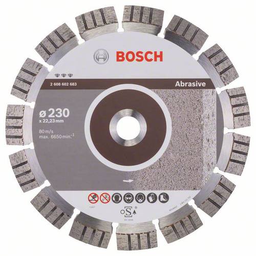 Bosch Accessories 2608602683 Diamanttrennscheibe Durchmesser 230mm 1St. von Bosch Accessories