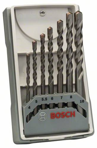 Bosch Accessories CYL-3 2607017083 Hartmetall Beton-Spiralbohrer-Set 7teilig 4 mm, 5 mm, 5.5 mm, 6 m von Bosch Accessories