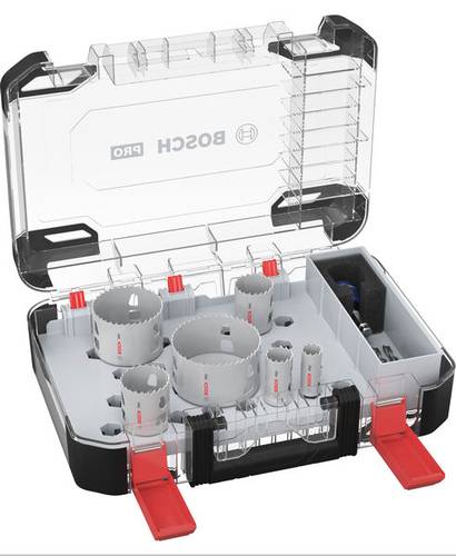 Bosch Home and Garden 2608594424 2608594424 Lochsägen-Set 19 mm, 25 mm, 38 mm, 44 mm, 68 mm, 83mm 1 von Bosch Home and Garden