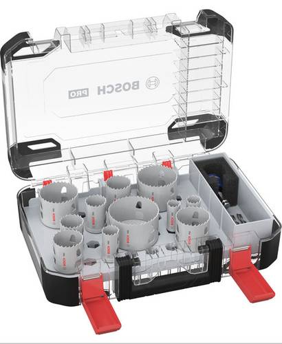 Bosch Home and Garden 2608594425 2608594425 Lochsägen-Set 20 mm, 22 mm, 25 mm, 32 mm, 35 mm, 40 mm, von Bosch Home and Garden