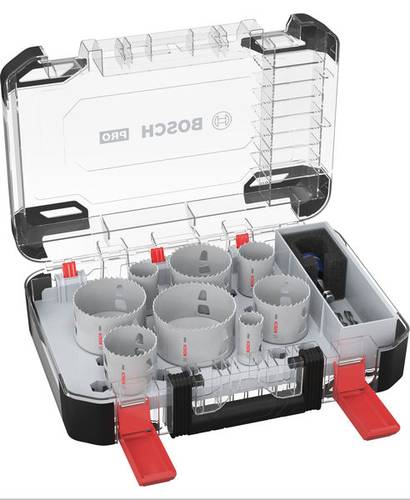 Bosch Home and Garden 2608594430 2608594430 Lochsägen-Set 25 mm, 32 mm, 40 mm, 54 mm, 60 mm, 68 mm, von Bosch Home and Garden