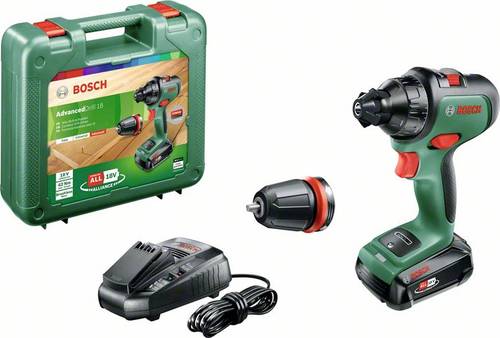 Bosch Home and Garden AdvancedDrill 18 2-Gang-Akku-Bohrschrauber 18V inkl. Akku, inkl. Koffer, inkl. von Bosch Home and Garden