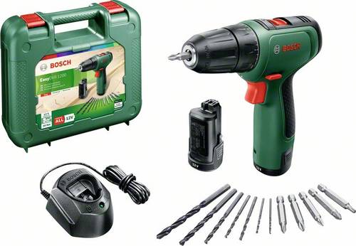 Bosch Home and Garden EasyDrill 1200 -Akku-Bohrmaschine 12V inkl. 2. Akku, inkl. Koffer, inkl. Ladeg von Bosch Home and Garden