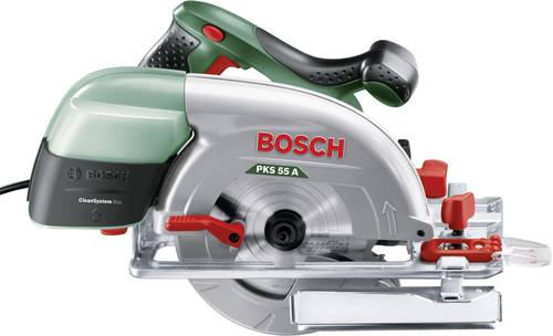 Bosch Home and Garden PKS 55A Handkreissäge Schnitttiefe max. (90°) 55mm 1200W von Bosch Home and Garden