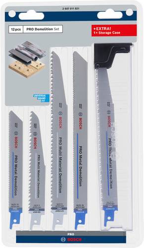 Bosch Home and Garden PRO Demolition Blade Set, 12-tlg. 2607011821 von Bosch Home and Garden