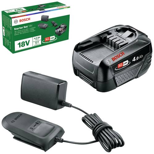 Bosch Home and Garden Starter Set 18V (4.0Ah + AL18V-20) von Bosch Home and Garden