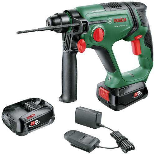 Bosch Home and Garden UniversalHammer 18V -Akku-Bohrhammer 18V 2.5Ah Li-Ion inkl. 2. Akku, inkl. Lad von Bosch Home and Garden