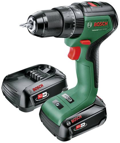 Bosch Home and Garden UniversalImpact 18V-60 06039D7101 Akku-Bohrschrauber 18V 2.0Ah Li-Ion inkl. Ak von Bosch Home and Garden