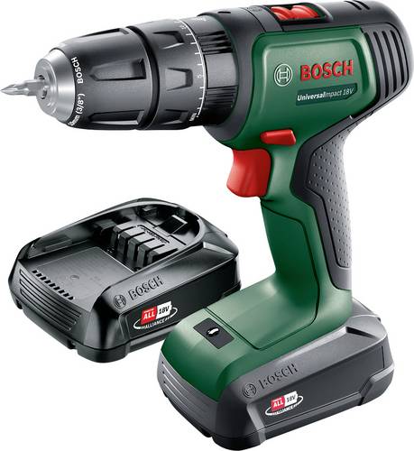 Bosch Home and Garden UniversalImpact 18V -Akku-Schlagbohrschrauber inkl. 2. Akku, inkl. Ladegerät, von Bosch Home and Garden