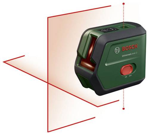 Bosch Home and Garden UniversalLevel 2 Kreuzlinienlaser Reichweite (max.): 12m von Bosch Home and Garden