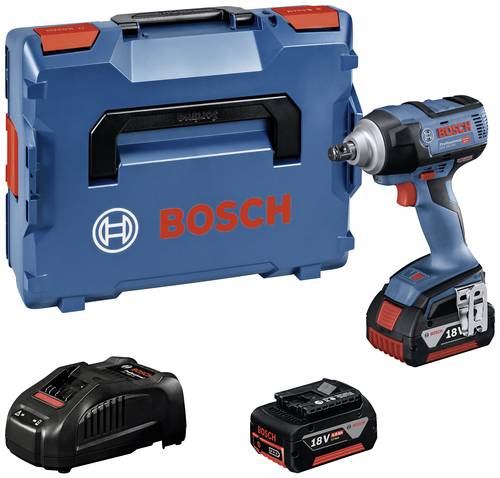 Bosch Professional GDS 18V-300 06019D8202 Akku-Drehschlagschrauber 300 Nm 18V Anzahl mitgelieferte A von Bosch Professional