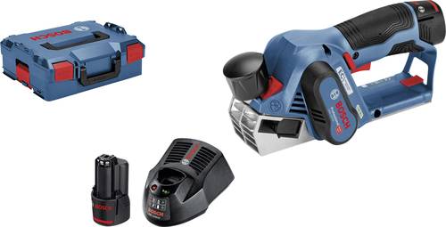 Bosch Professional GHO 12V-20 Akku-Hobel inkl. 2. Akku, inkl. Koffer Hobel-Breite: 56mm 12V 3Ah Falz von Bosch Professional