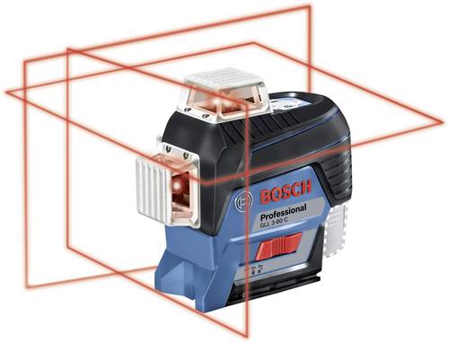 Bosch Professional GLL 3-80 C (Karton) Linienlaser Reichweite (max.): 120m von Bosch Professional