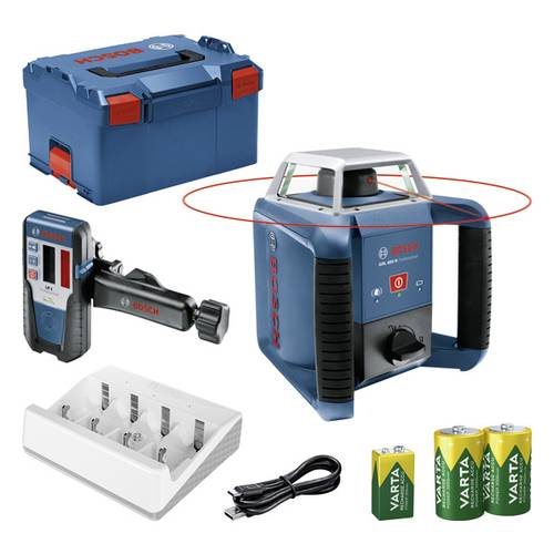 Bosch Professional GRL 400 H + LR 1 in L-BOXX Rotationslaser von Bosch Professional