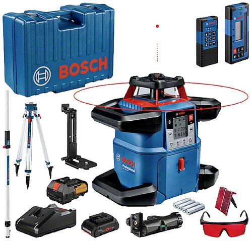 Bosch Professional GRL 600 CHV + BT 170 HD + GR 240 Rotationslaser selbstnivellierend Reichweite (ma von Bosch Professional