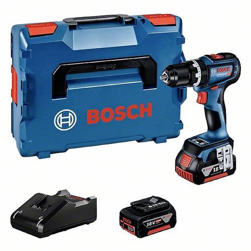 Bosch Professional GSB 18V-90 C -Akku-Schlagbohrschrauber inkl. 2. Akku, inkl. Ladegerät, inkl. Kof von Bosch Professional