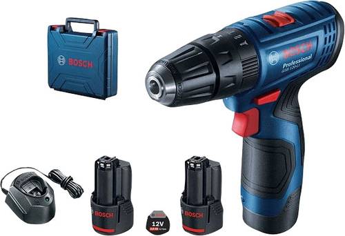 Bosch Professional GSR 120-LI GSR 120-LI Akku-Bohrschrauber 12V 2.0Ah Li-Ion inkl. 2. Akku, inkl. La von Bosch Professional