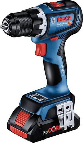 Bosch Professional GSR 18V-90 C 06019K6006 Akku-Schrauber, Akku-Bohrschrauber 18V 5.0Ah Li-Ion bürs von Bosch Professional