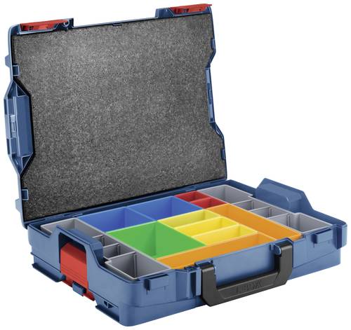 Bosch Professional L-BOXX 102 & Inset Boxen 12tlg. 1600A016NB Transportkoffer ABS Blau (L x B x H) 3 von Bosch Professional