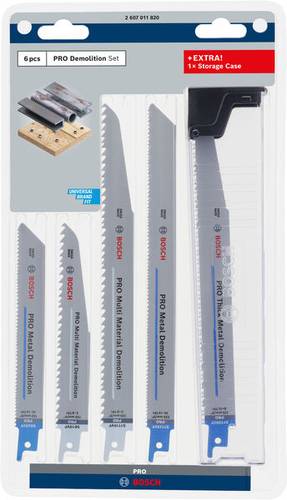 Bosch Professional PRO Demolition Blade Set, 6-tlg. 2607011820 von Bosch Professional