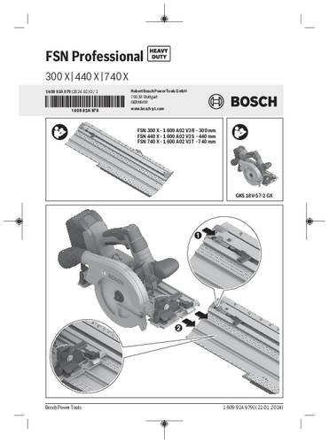 Bosch Professional Systemzubehör FSN 300 X 1600A02V35 von Bosch Professional