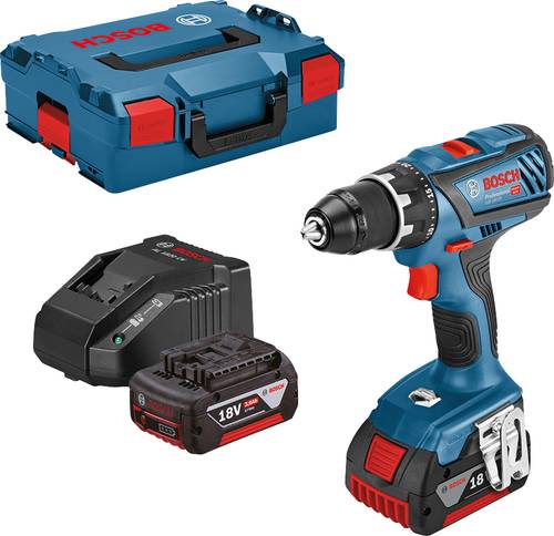 Bosch Professional GSR 18V-28 0615990L7K Akku-Bohrschrauber 18V 3.0Ah Li-Ion inkl. 2. Akku, inkl. La von Bosch Professional