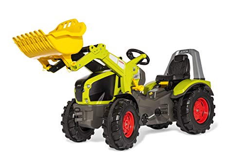 Rolly Toys 65/109/2 Claas Kinderfahrzeuge RollyToys Trettraktor rollyX-Trac Premium Axion 950 (für Kinder von 3-10 Jahre, Flüsterlaufreifen) 651092, grün von ROLLY TOYS