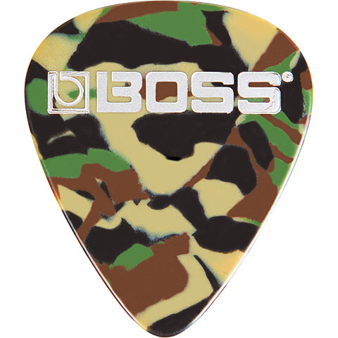 Boss Camo, heavy (12 Stk.) Plektrum von Boss