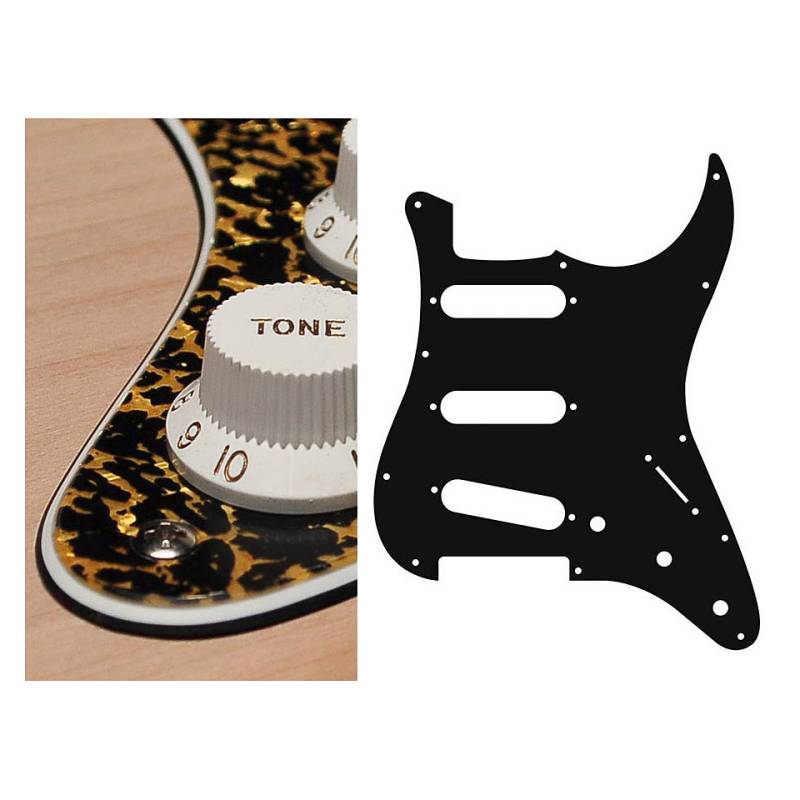 Boston ST-313-RP 3-Ply ST-Style Tiger Pearl Pickguard von Boston