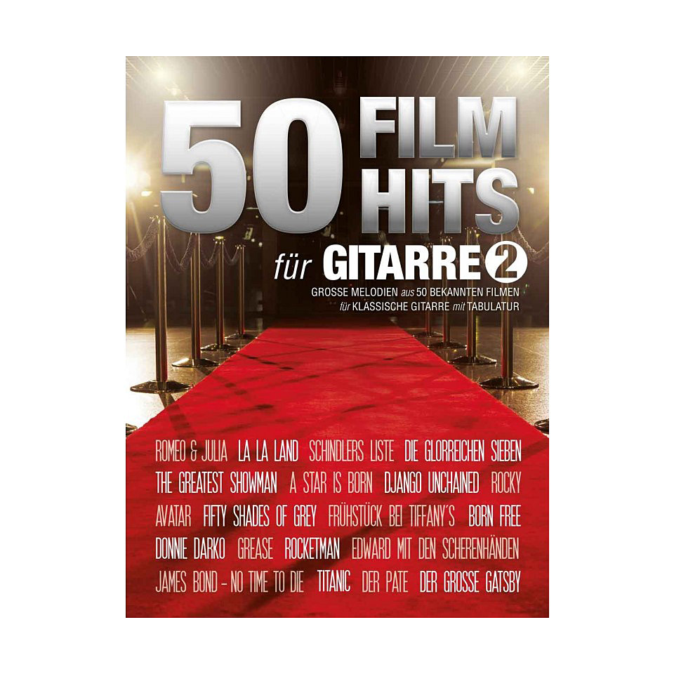 Bosworth 50 Filmhits für Gitarre 2 Songbook von Bosworth